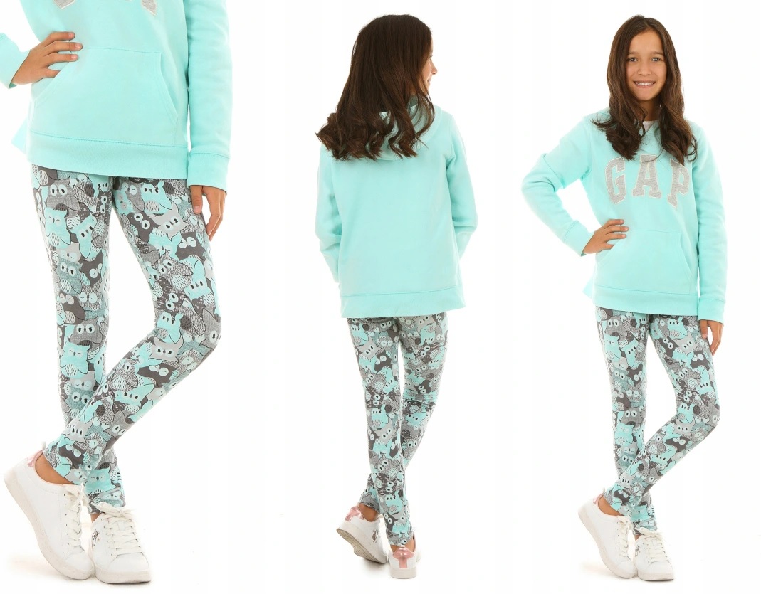 

Ocieplane legginsy nadruki, 164 Kropek 012