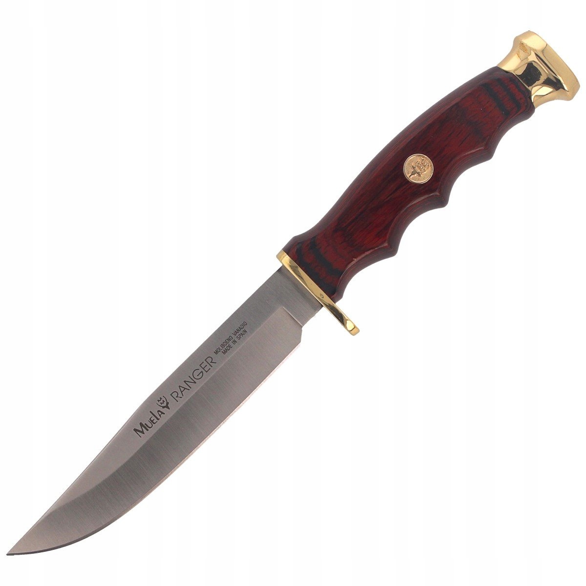 Nůž Muela Ranger Bowie Pakkawood Ocel X50CrMoV15 Kožená pouzdro