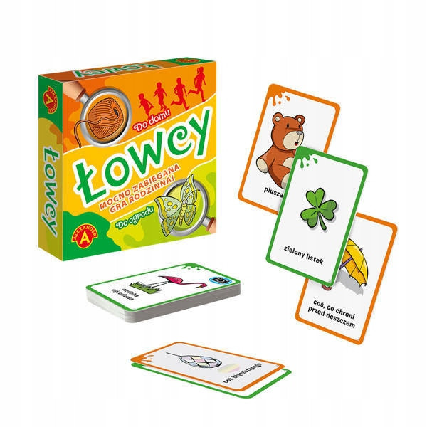 Gra PLANSZOWA dla Dzieci RODZINNA Łowcy ZABAWNA Typ Podstawa