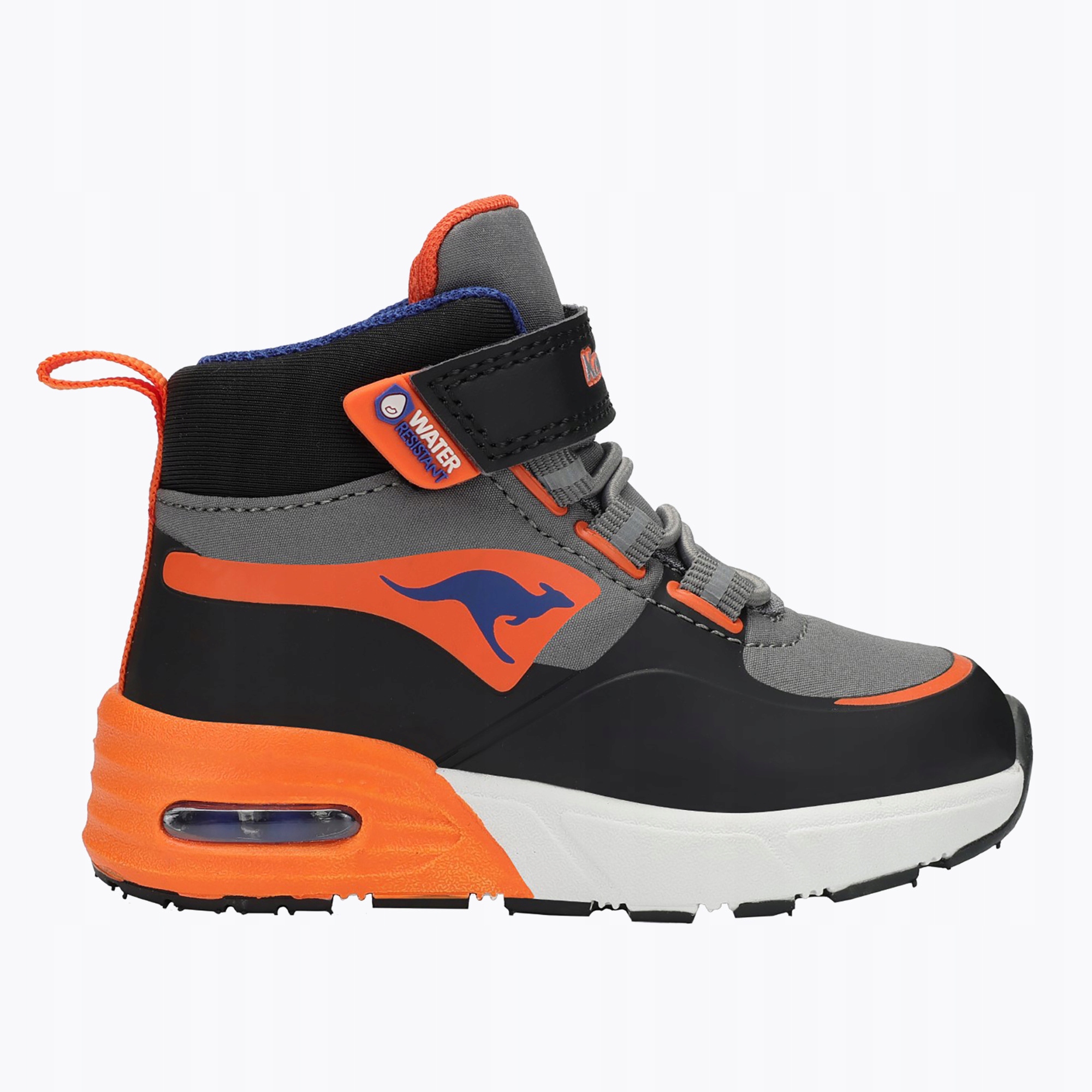 Buty dziecięce KangaROOS K-xi Creed Mid Ev charcoal flame 21 Eu