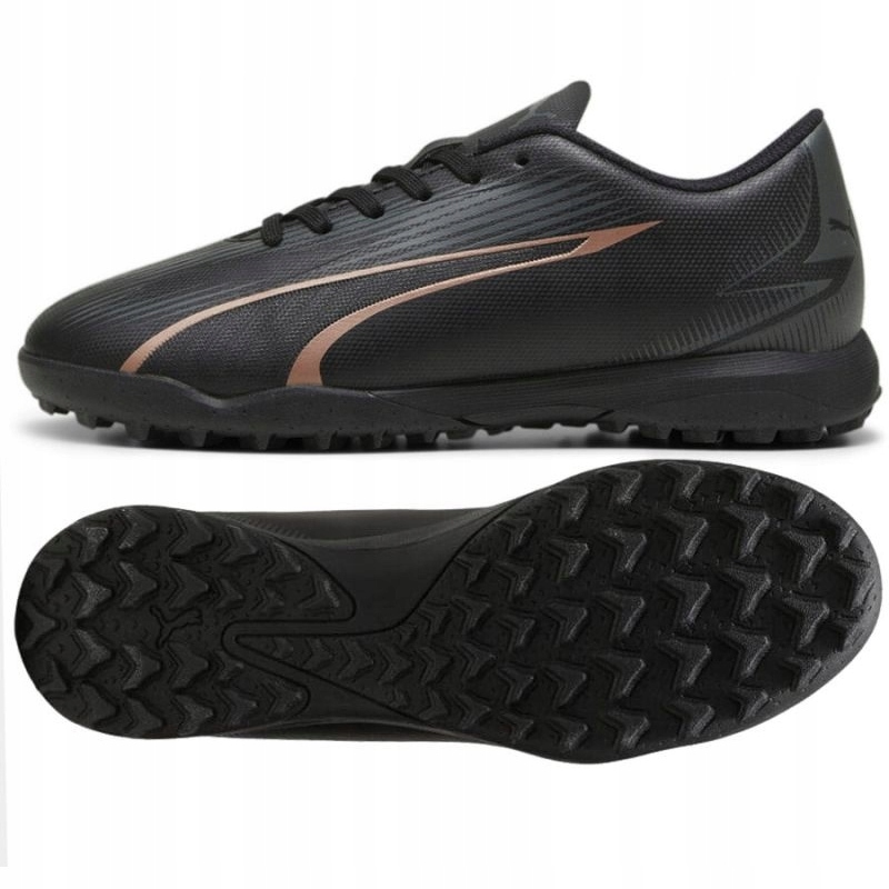 Kopačky Ultra Play Tt Jr Puma Black-Copper