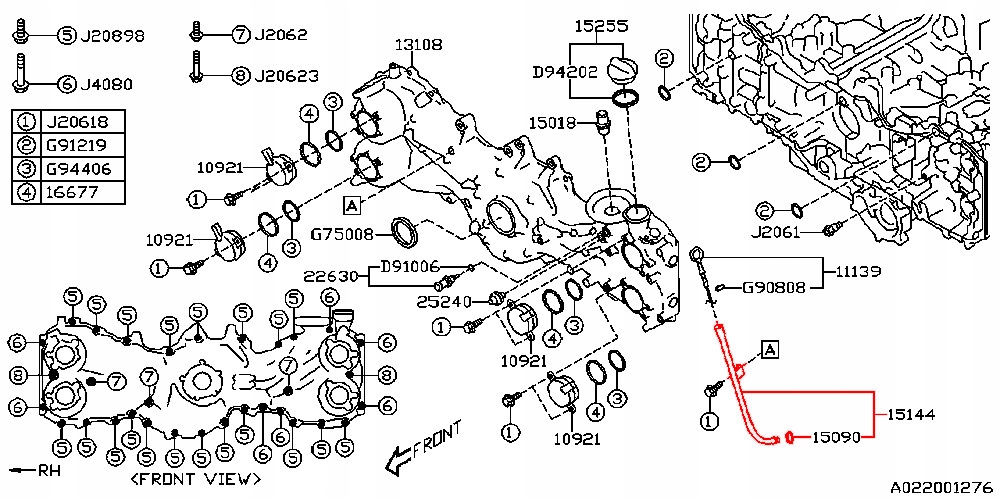 SUBARU IMPREZA XV 16 RURKA MIARKI BAGNETU OLEJU Car type Passenger cars