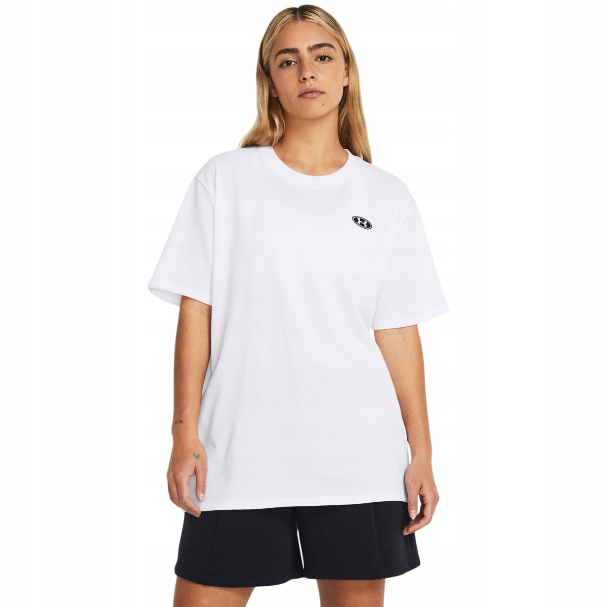Damski t-shirt z nadrukiem Under Armour Ua Hw Embr