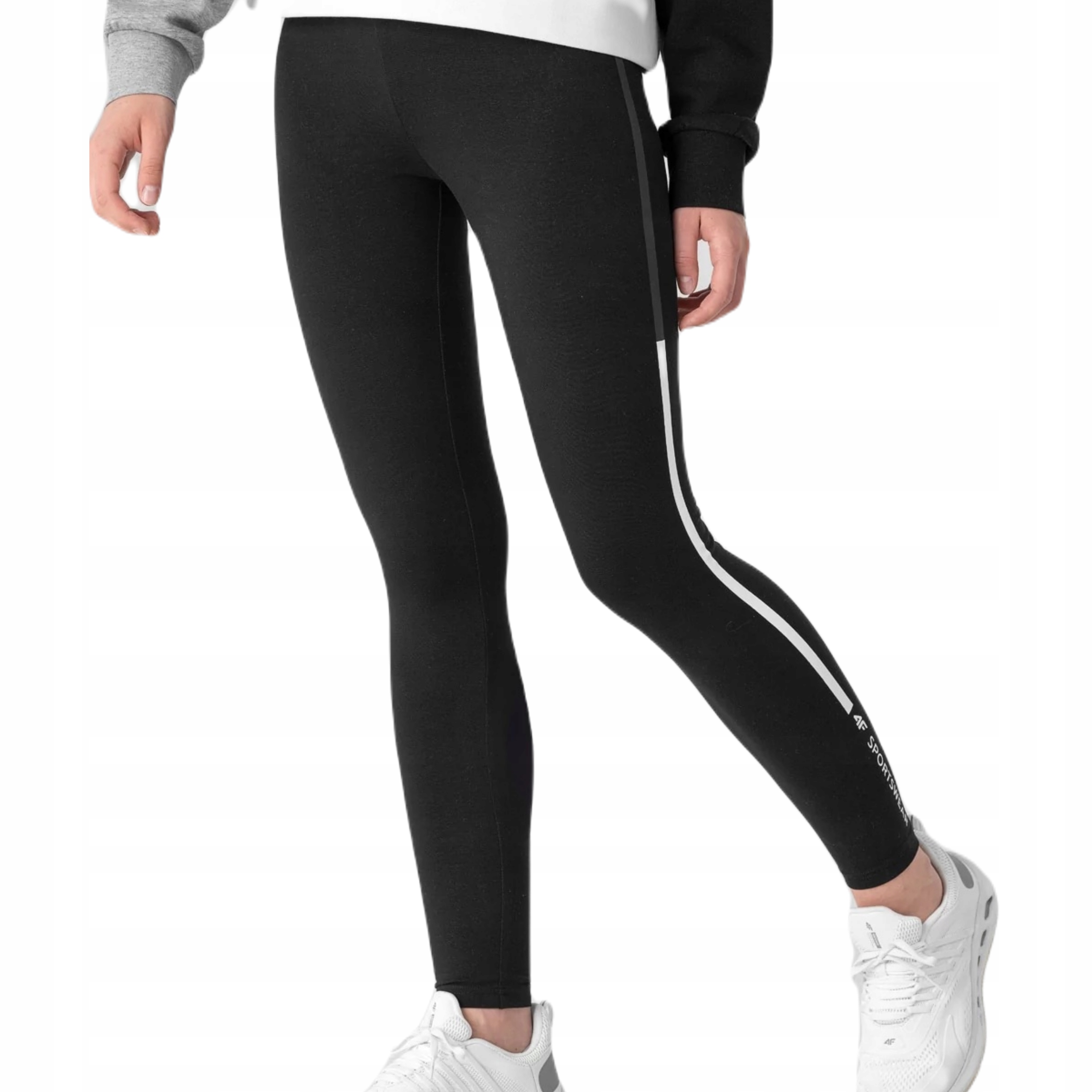 

Legginsy Bawełniane Damskie 4F Średni Stan Xs