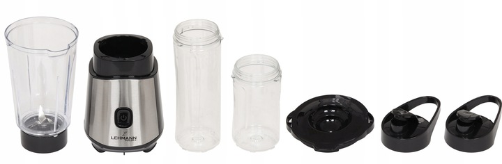 BLENDER KIELICHOWY DO KOKTAJLI 1200W 2x BIDONY 1000 ml / 570 ml / 400 ml Moc 1200 W