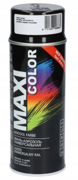 

Maxi Color Ral 9005 Farba Lakier Czarny Głęboki