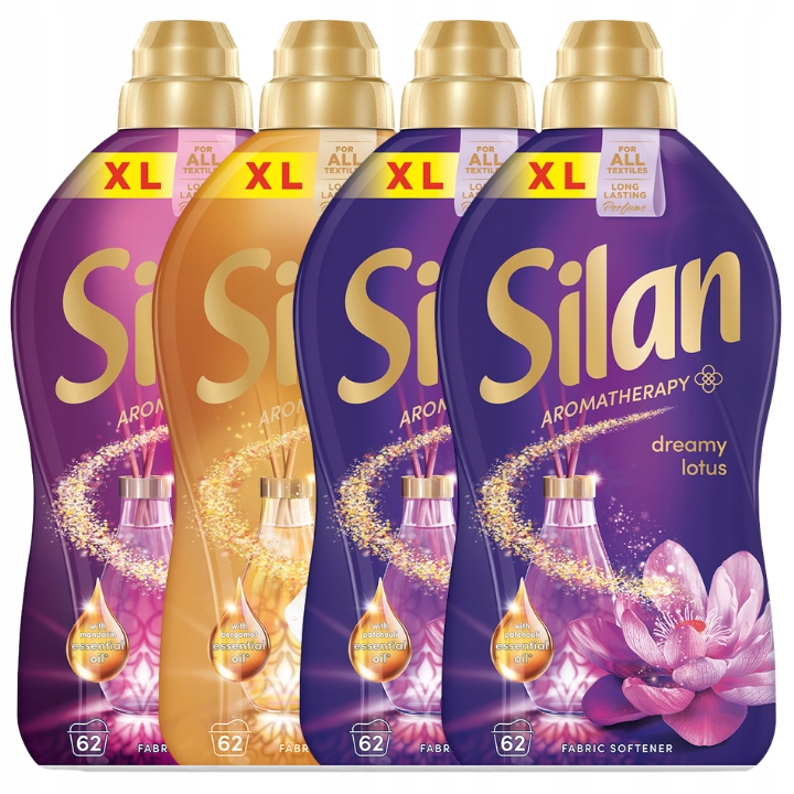tekutá aviváž Silan Lotus Jungle Magnolie Frangipani Mix 4x1,364 l 248 ks