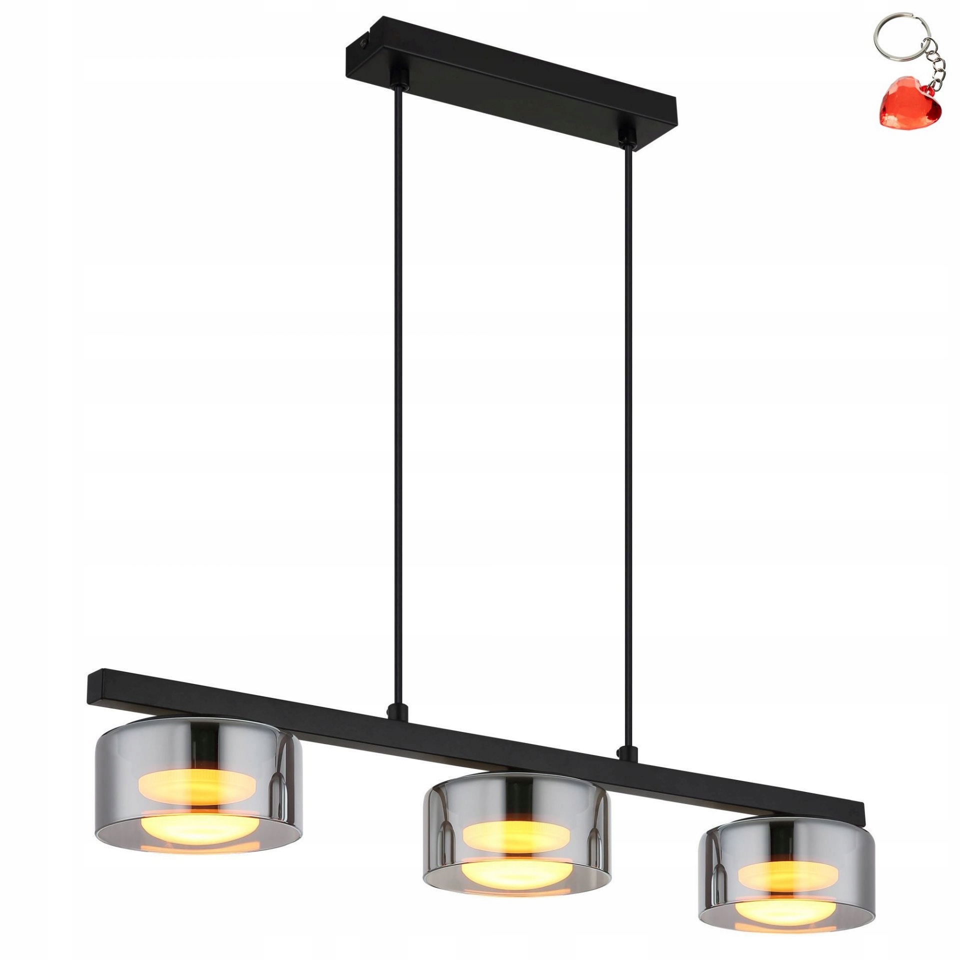 Závesná lampa Higgins 16055-3HS Globo