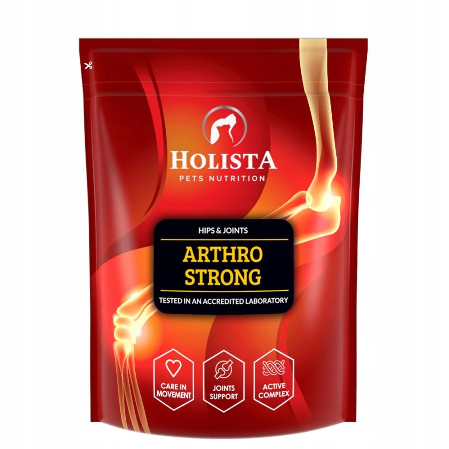 Levně Holista Arthro Strong 600g Klouby Dysplazie Psa Kočky Kolagen Glukosamin