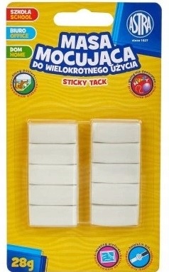 

Masa Mocująca Astra 28g Blister Biała