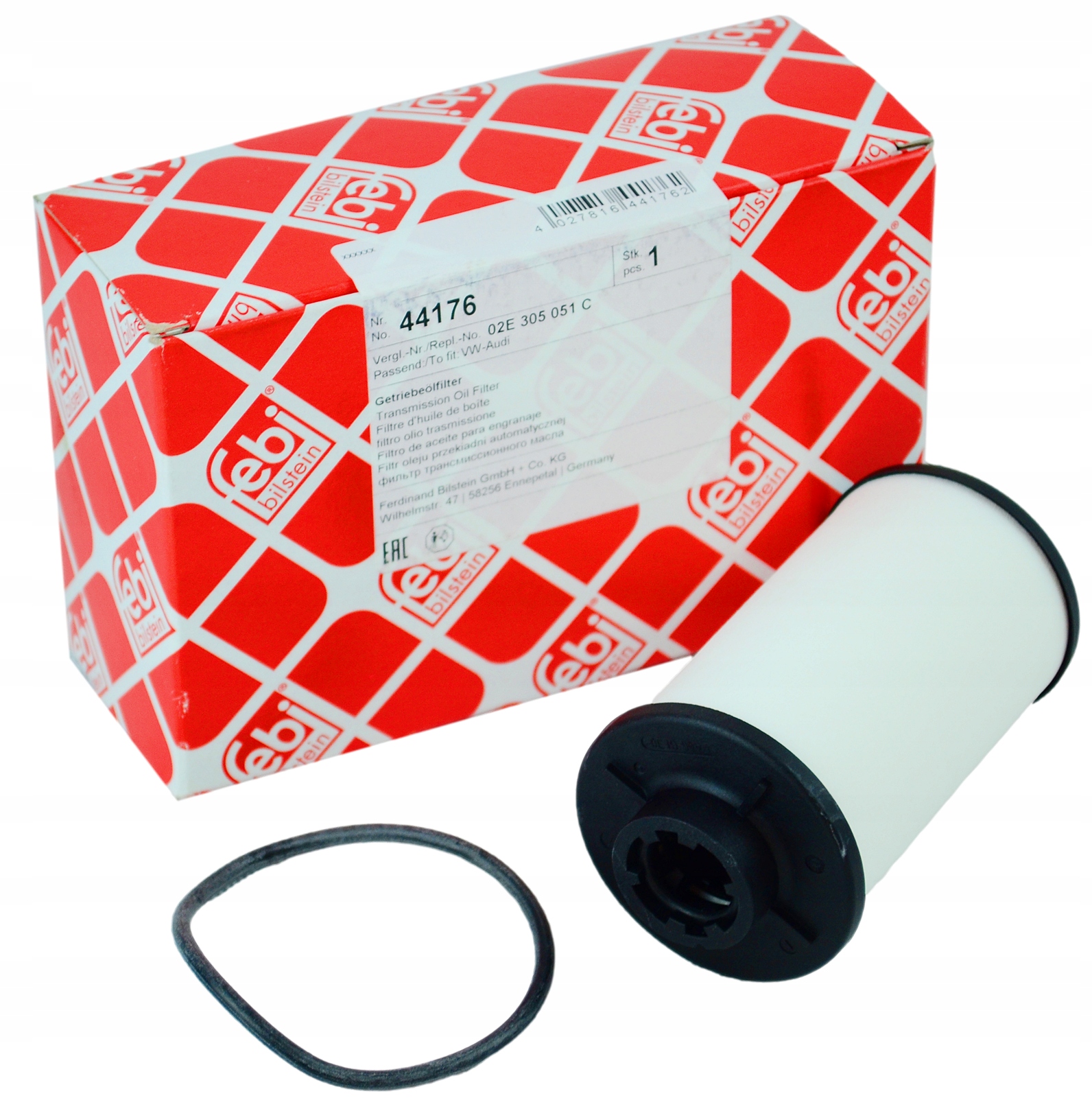 FEBI ZESTAW FILTR OLEJ DO SKRZYNI DSG G052182A2 VW AUDI SKODA SEAT Numer katalogowy części 44176