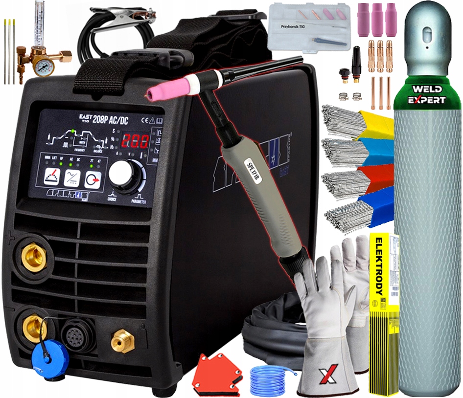 Spawarka inwertorowa Spartus 10-200 A 230 60 kVA (5900391242261) • Cena ...