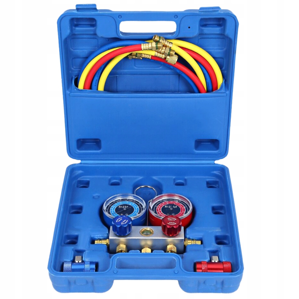 TESTER NAPELNIANIA KLIMATYZACJI MANOMETRY R1234yf