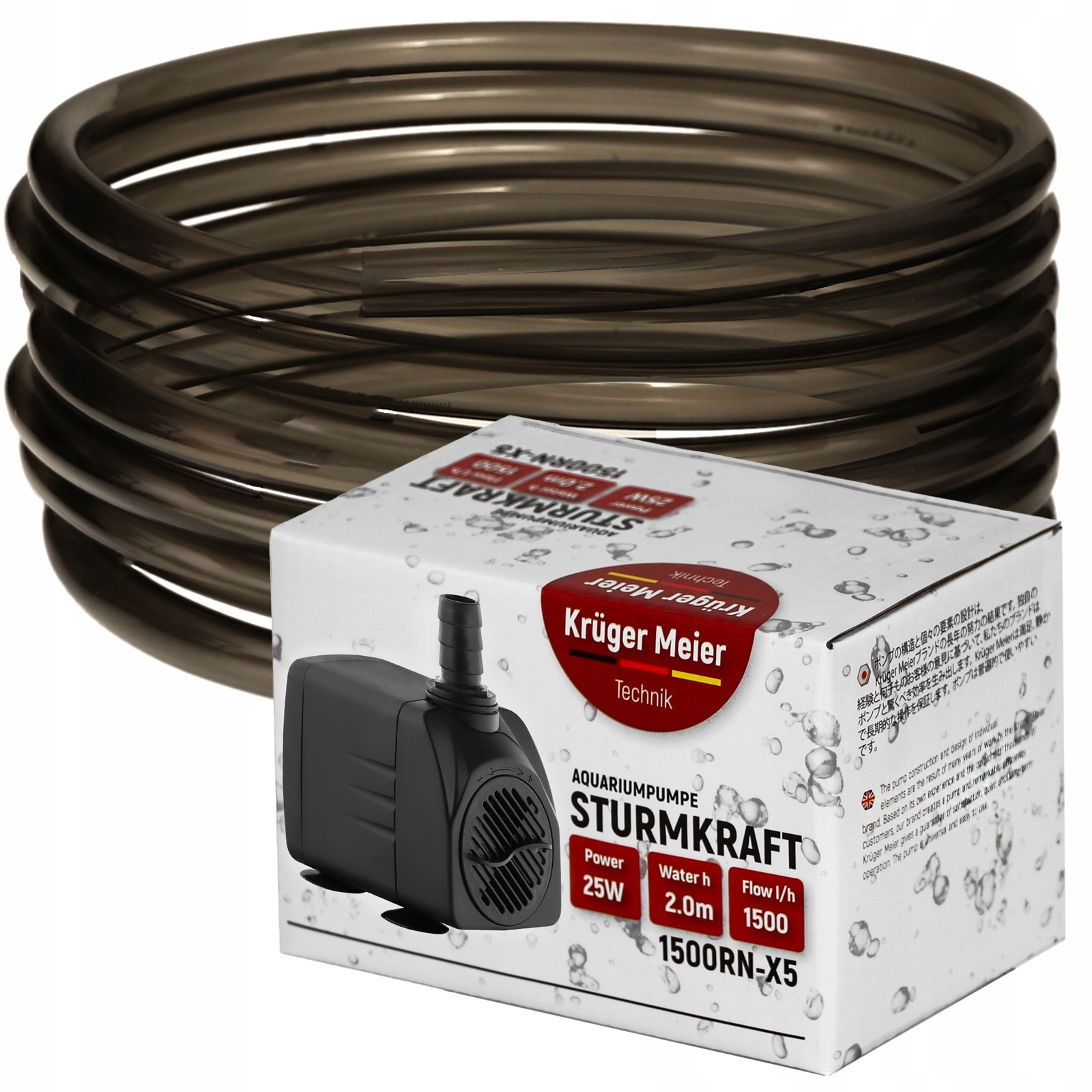 Levně Systém Výměny Vody 1500 L/h Pro Akvárium A Zahradu, Výkonný A Praktický