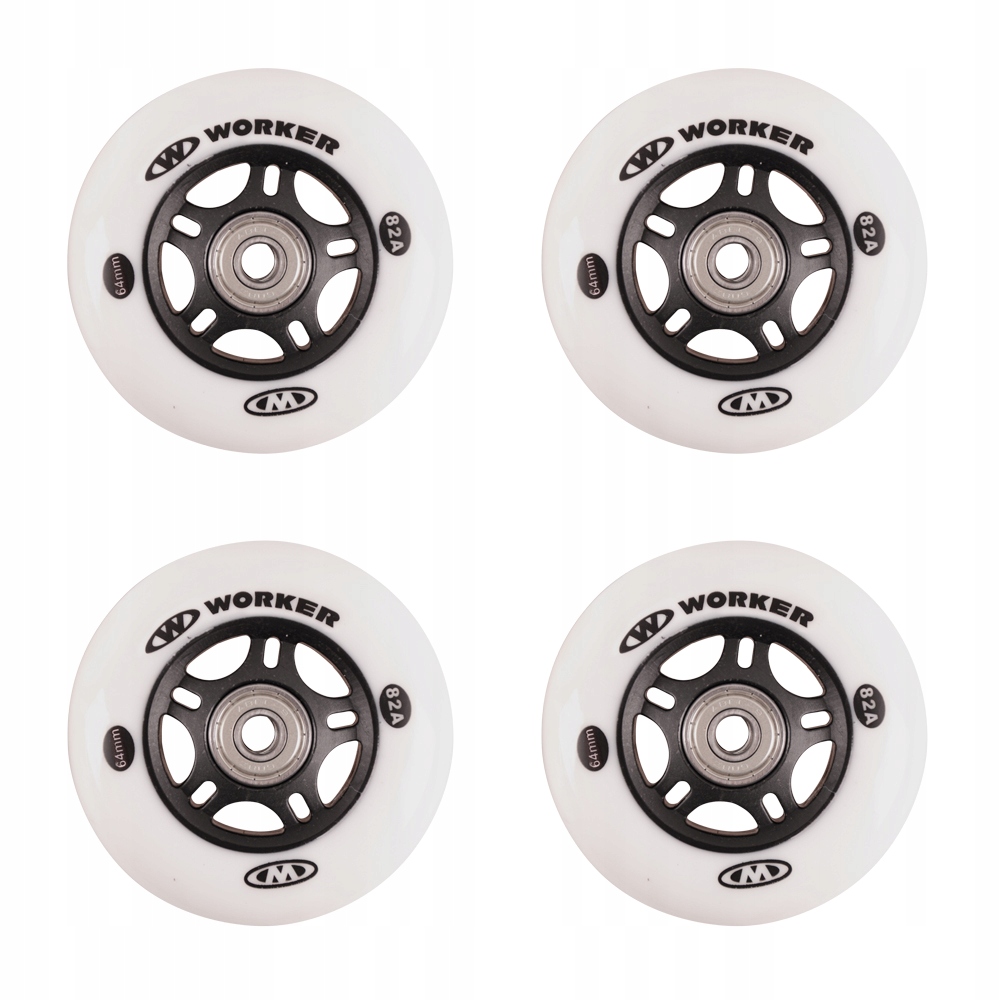

Kółka Worker 64mm z carbonowymi łożyskami ABEC-5