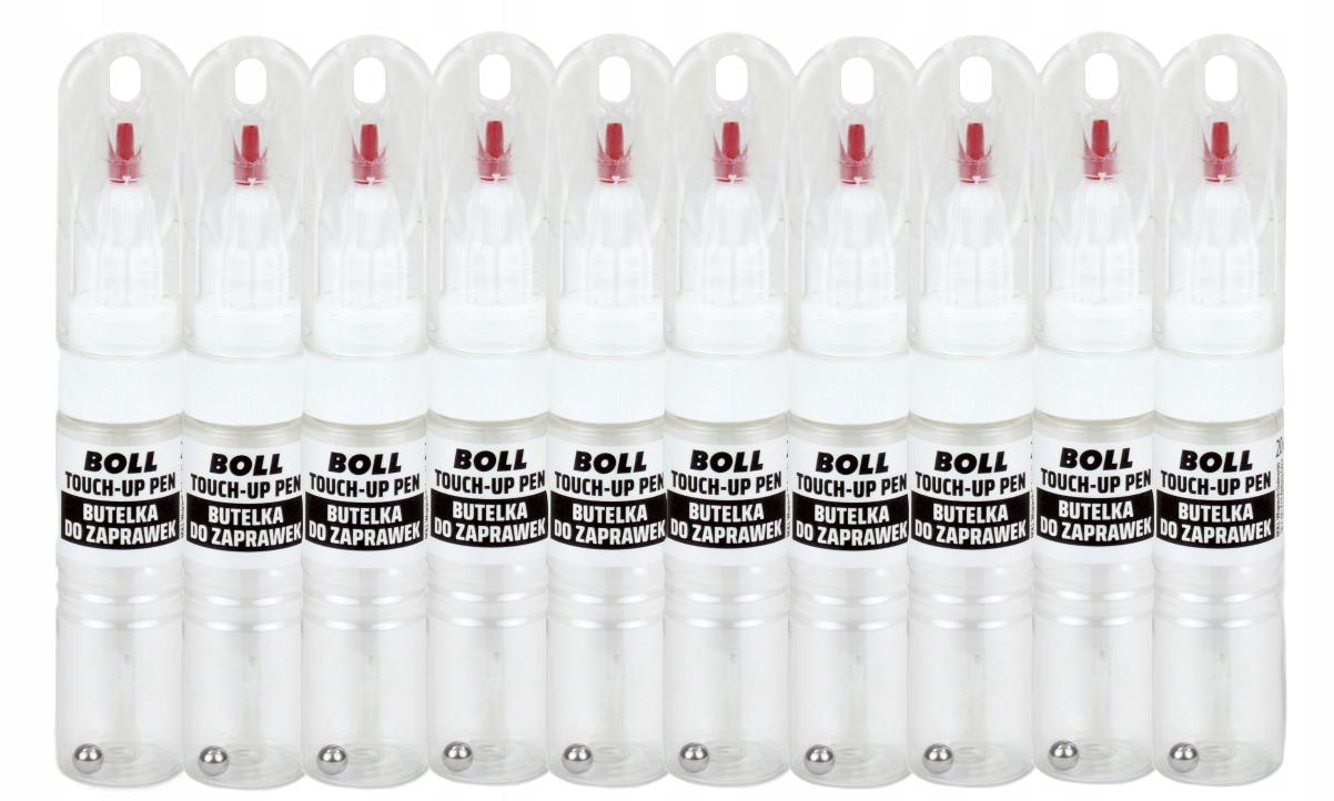 Buteleczka pojemnik do zaprawek z pędzelkiem i igłą 20 ml Boll 10 szt