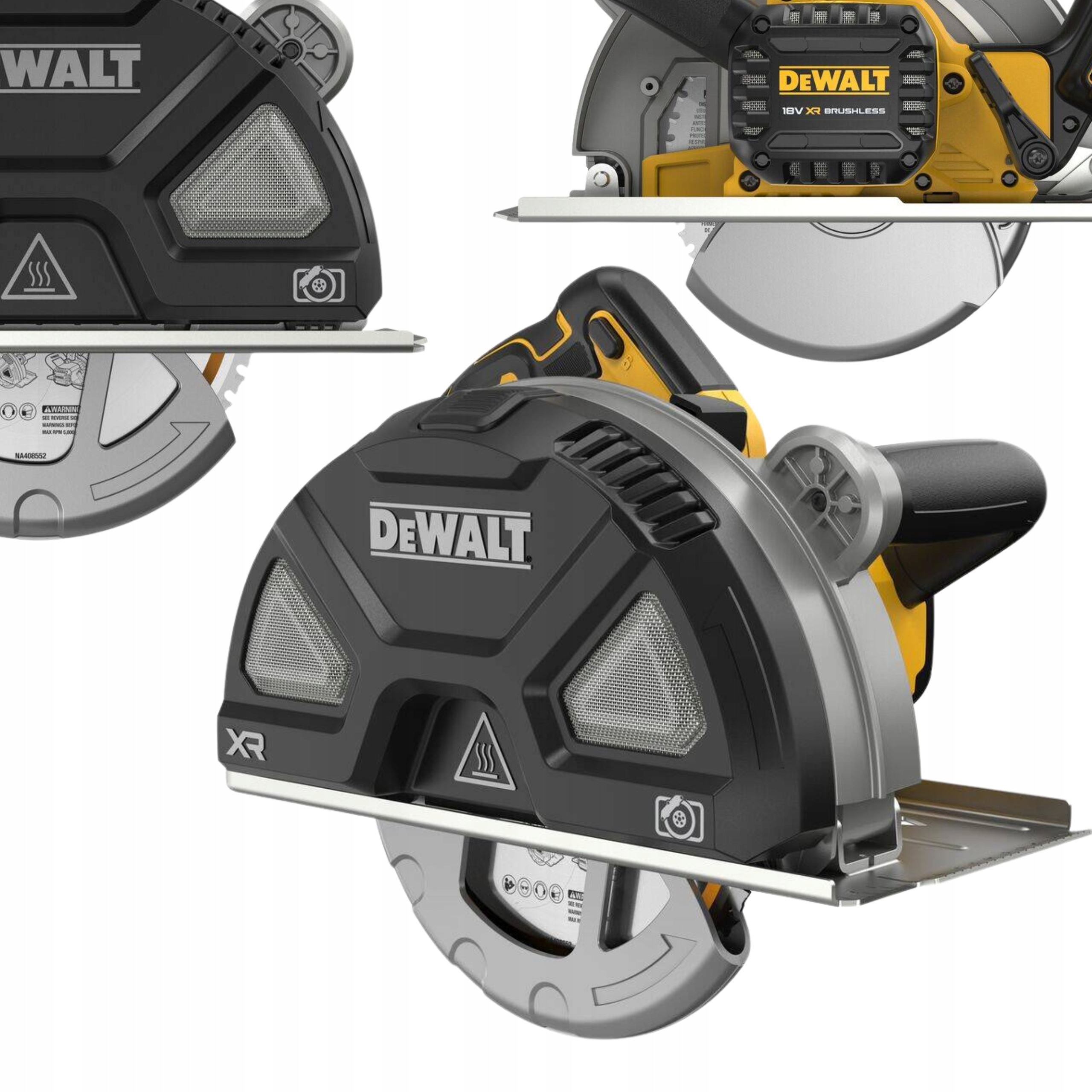 Dewalt DCS383N Akumulatorowa Przecinarka Do Metalu Tarczowa 184MM 18V