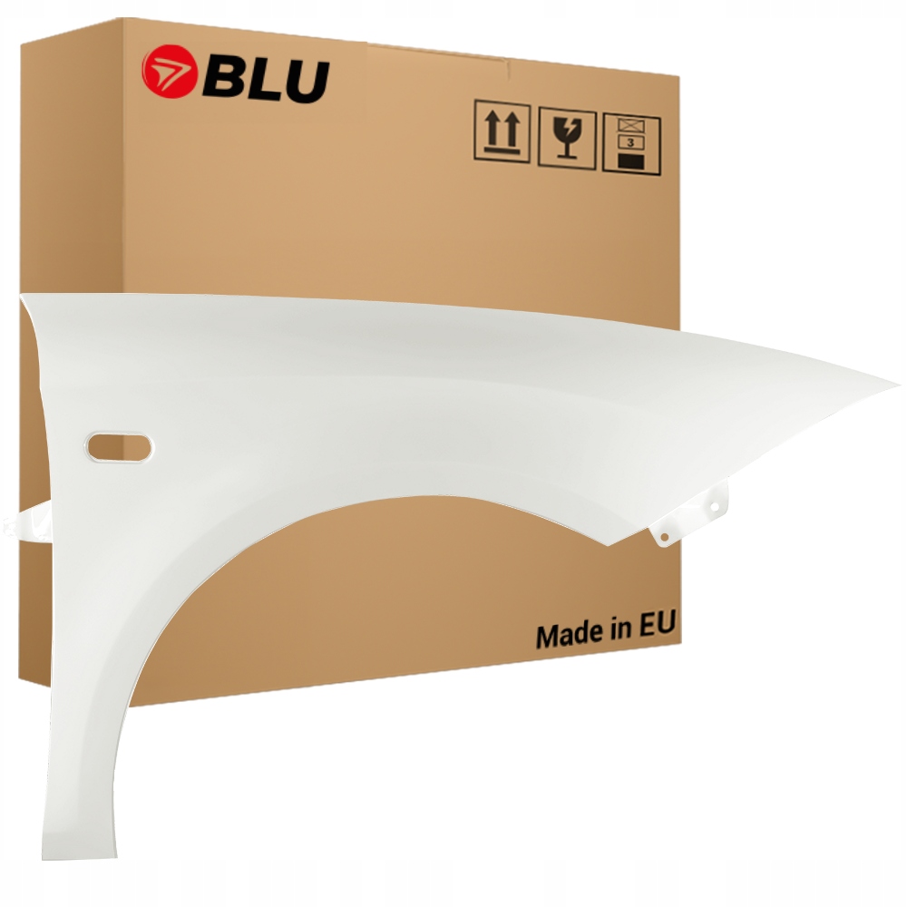 Blu Blatník Seat Leon II 2 1P1 LB9A pravý bílý 05-12 přední CandyWeiss