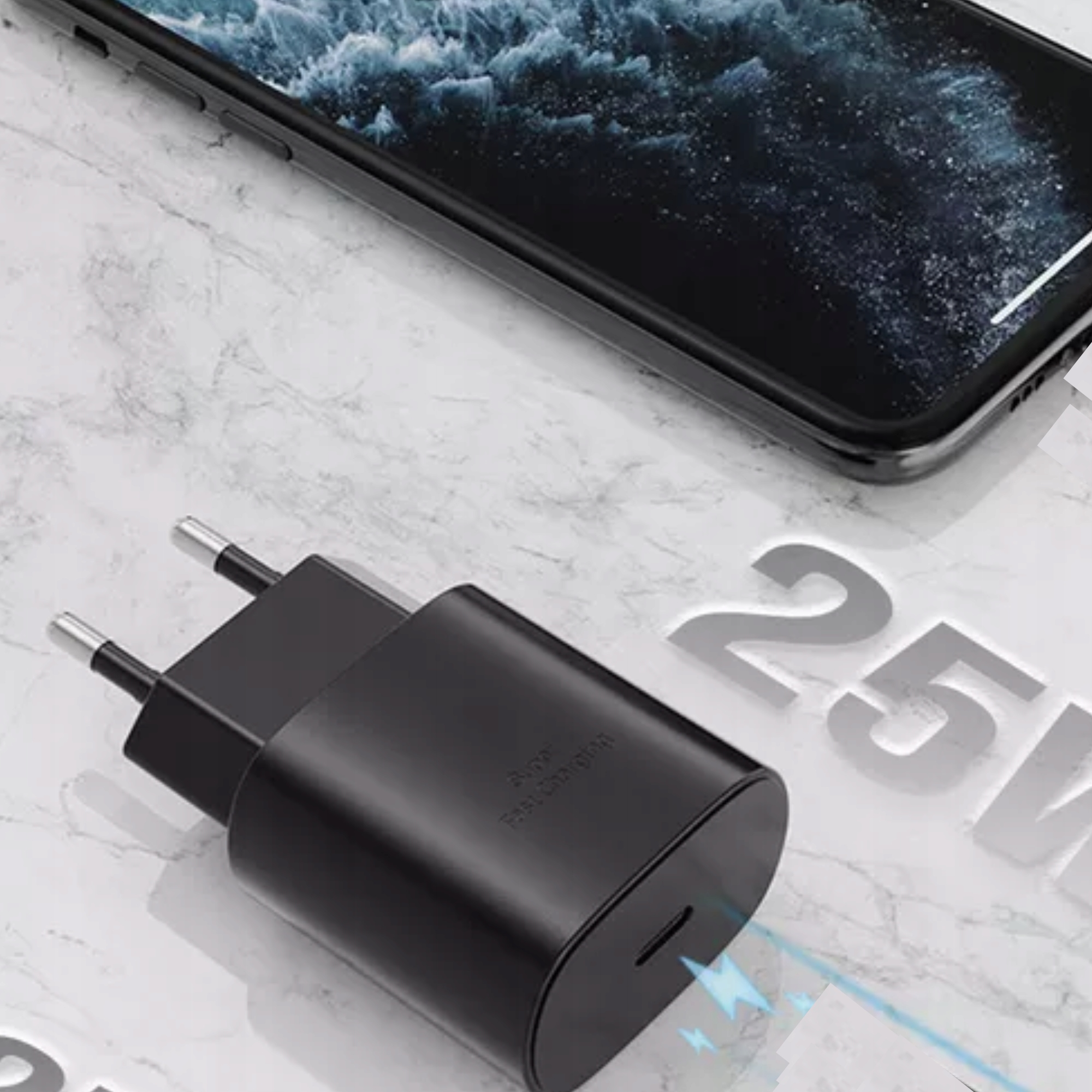 SZYBKA ŁADOWARKA SIECIOWA KOSTKA DLA SAMSUNG 25W USB TYP C Marka Inna