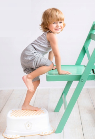 NAKŁADKA SEDESOWA PODEST PODNÓŻEK do toalety TEGA Kolor biały