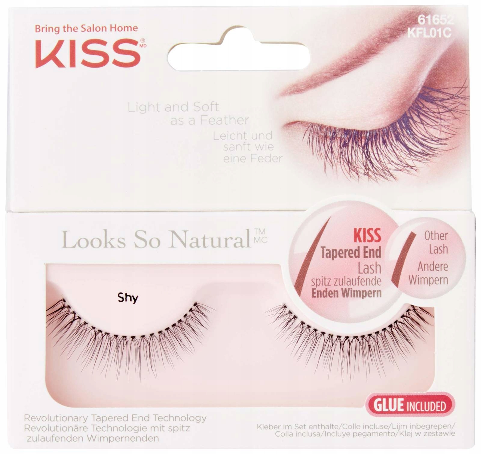 

Kiss Looks So Natural rzęsy na pasku Shy