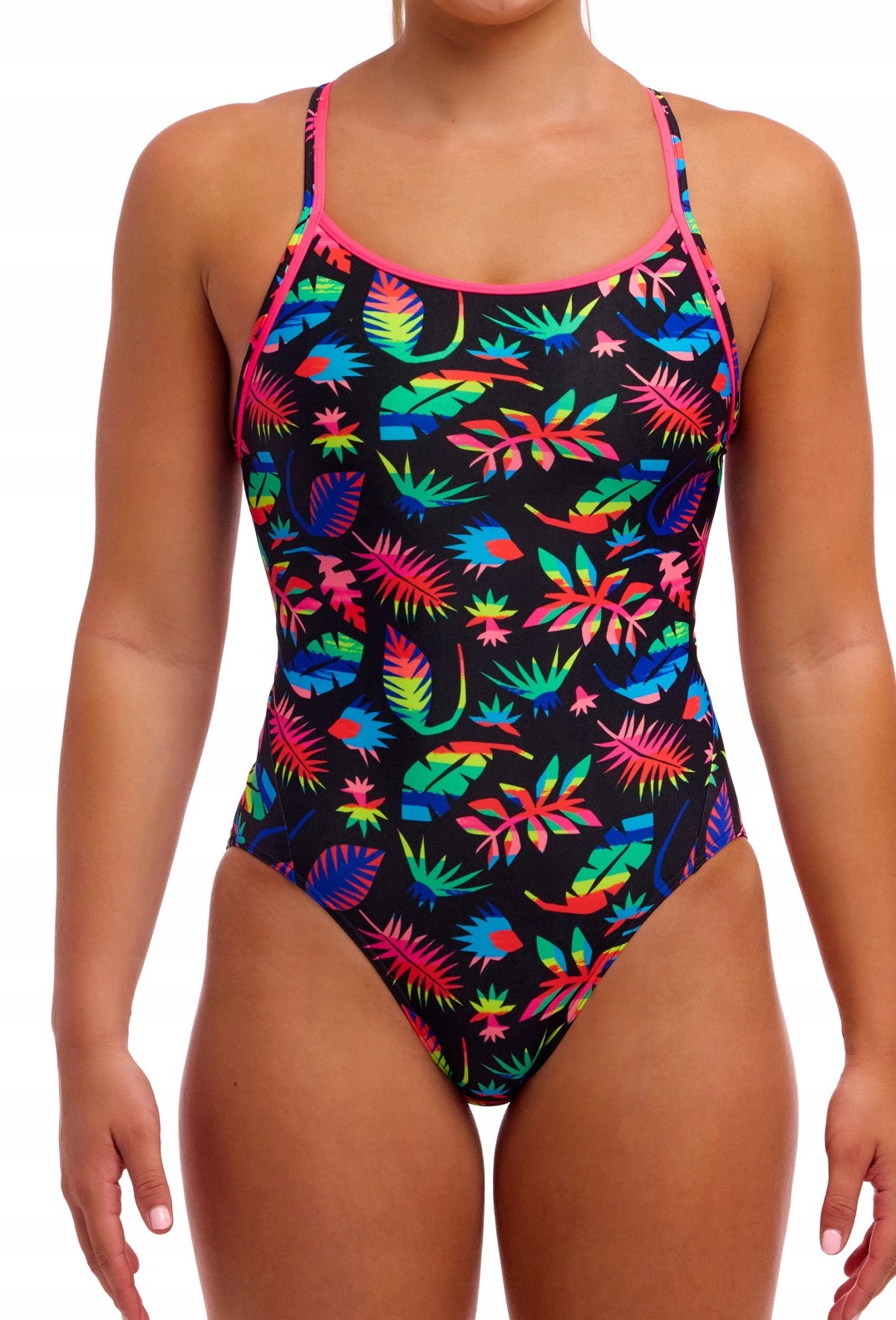 Strój kąpielowy jednoczęściowy Funkita Lost Leaf Diamond Back 14 (UK36) L