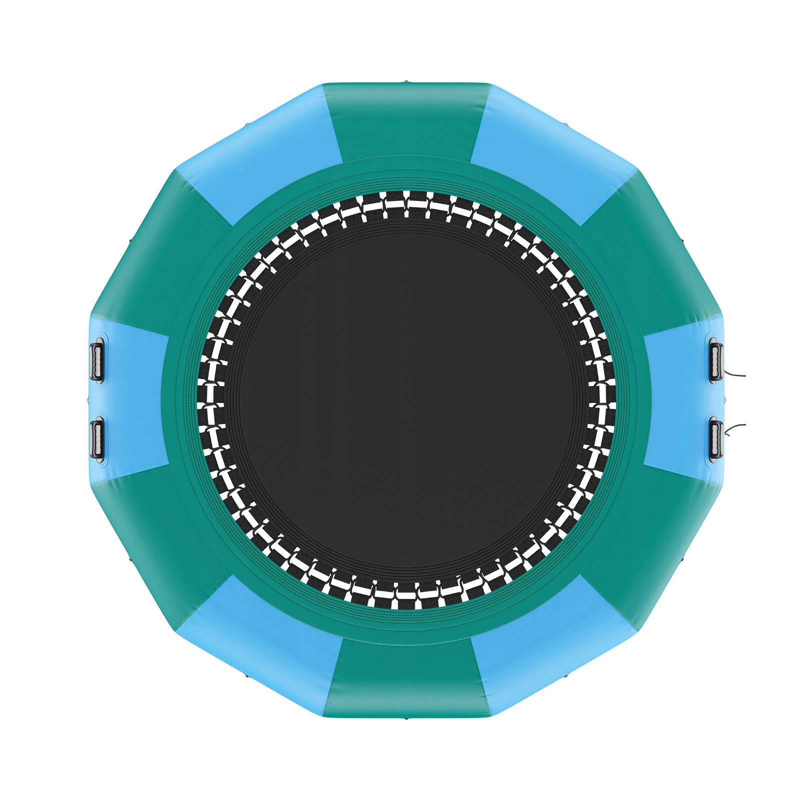 Nafukovacia vodná trampolína elektrická pumpa 367 cm