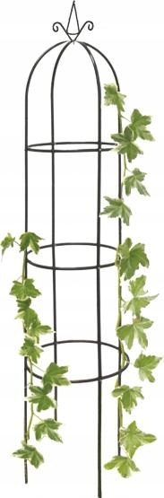 PERGOLA OGRODOWA KOLUMNOWA KOLUMNA SŁUP NA RÓŻE KWIATY pnące + KOTWY 190 cm Kod producenta METALOWA PODPORA PLUS 4 kotwy