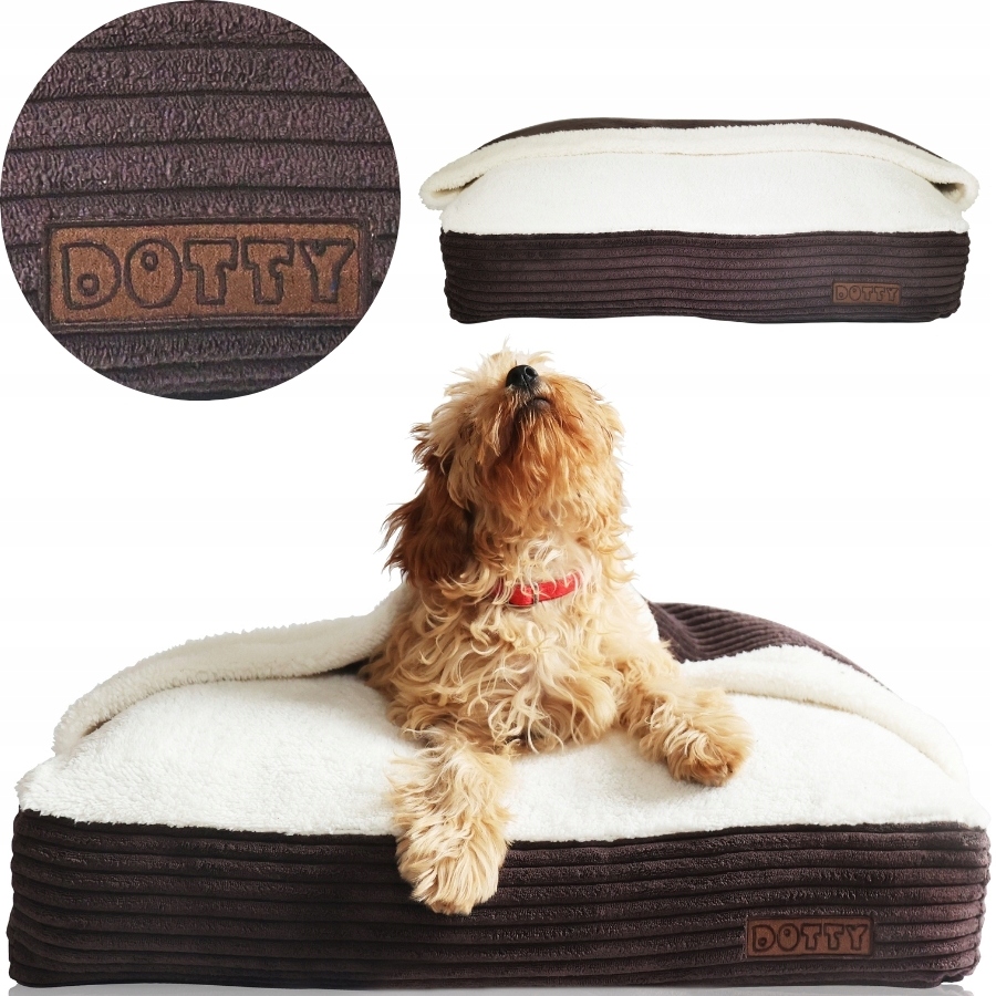 Legowisko Norka dla psa legowisko z warstwą kocyka Dotty dla chihuahua