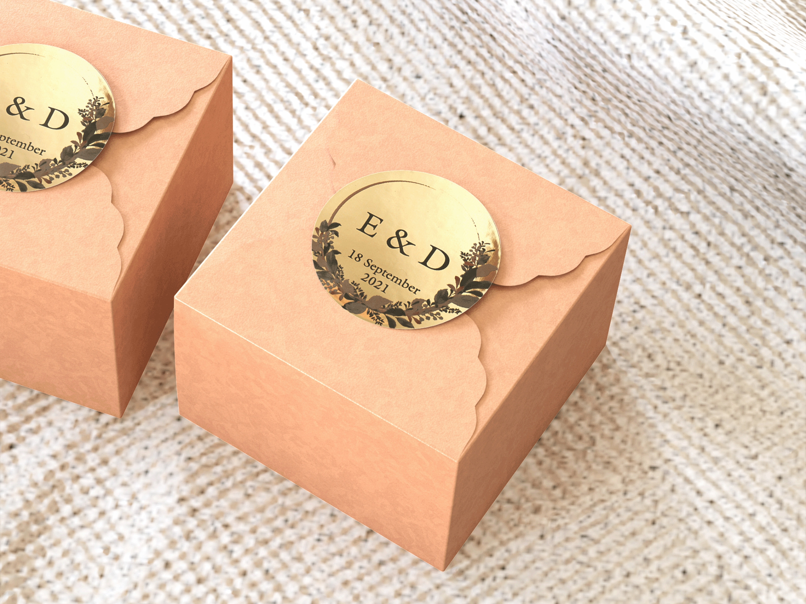 Naklejki ślubne złote ekskluzywne 96sz ślub wesele Materiał inny