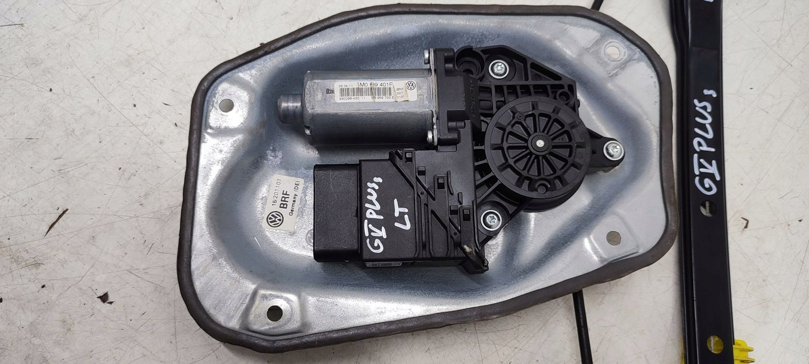window regulator left rear part mechanism VW Golf VI plus