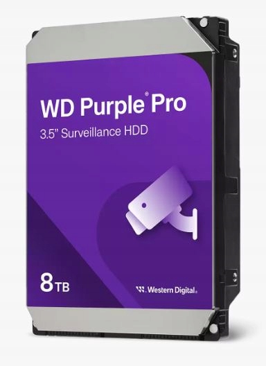 Hdd 8TB WD8002PURP Purple Pro 256MB Sataiii
