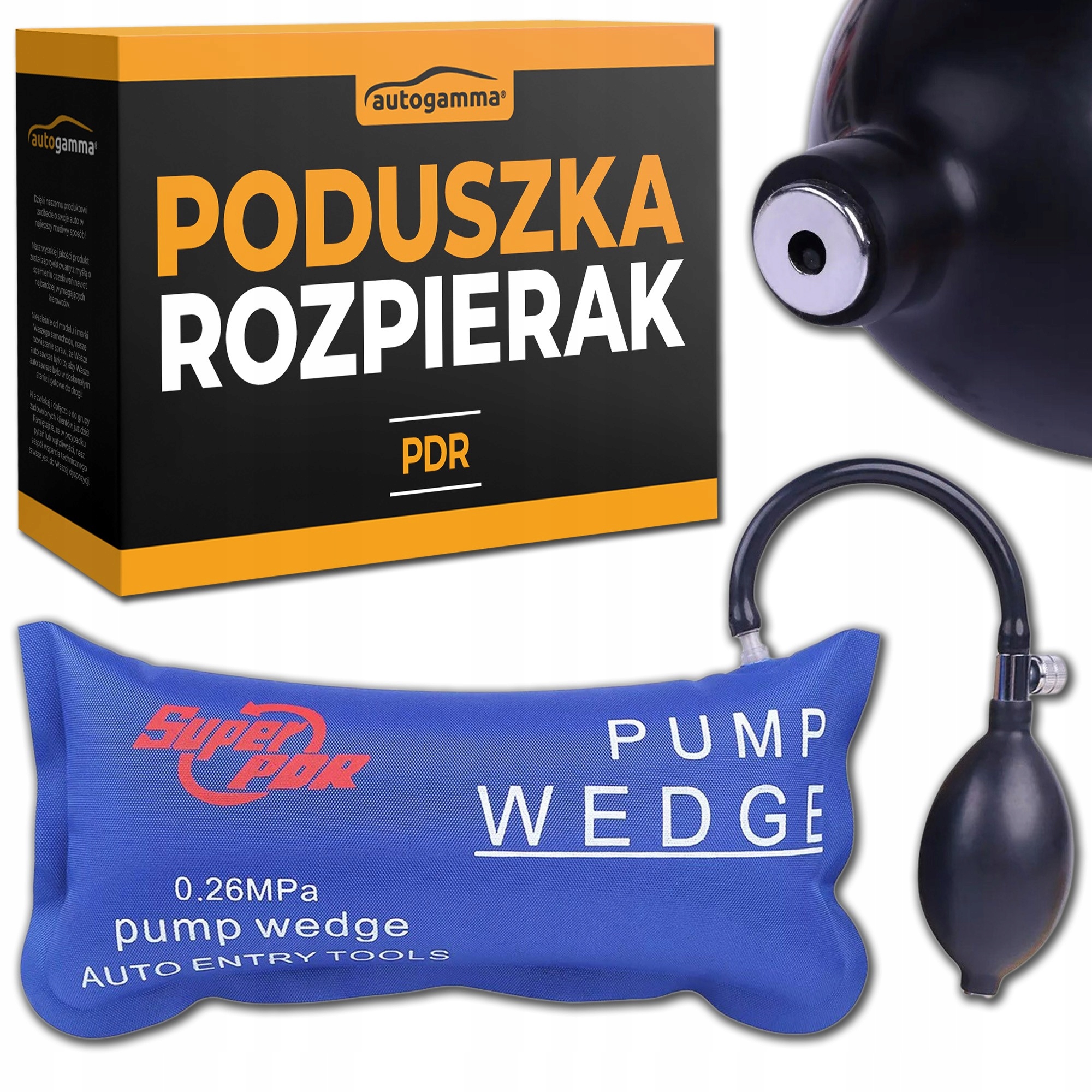 Poduszka rozpierak Pdr Klin montażowy, poziomowanie Usuwanie wgnieceń