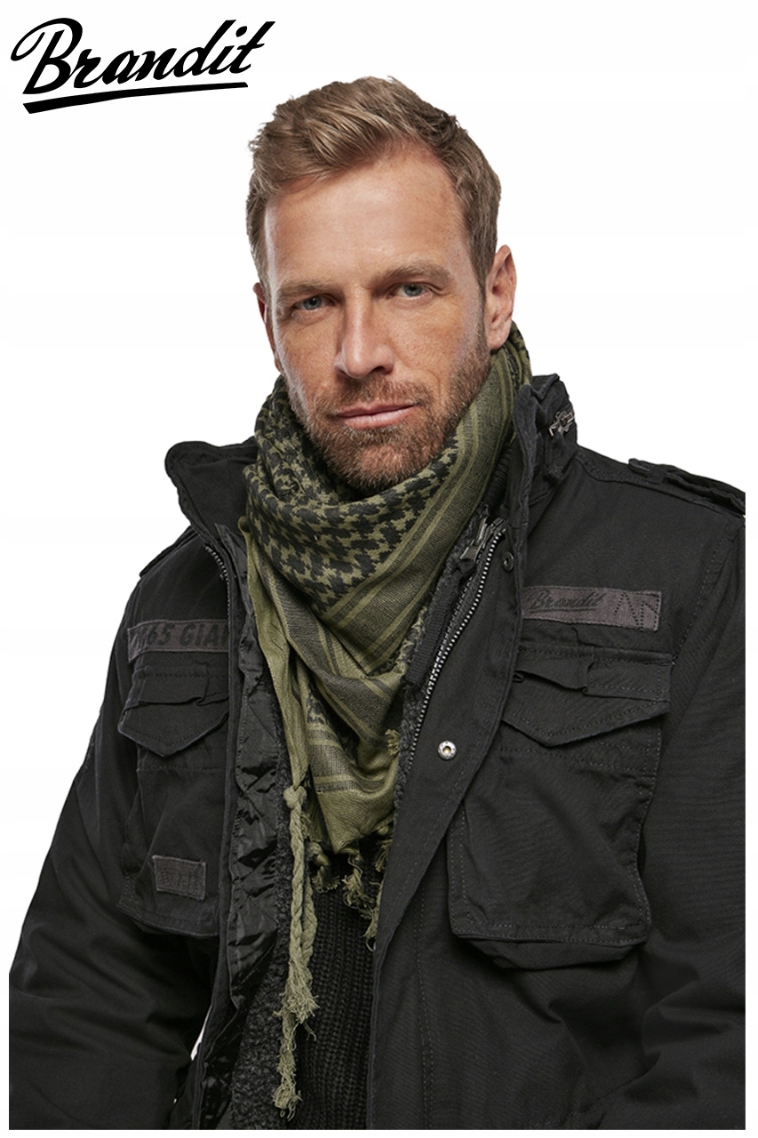 CHUSTA ARAFATKA KEFIJA BRANDIT 110X110 OliveBlack Marka Brandit