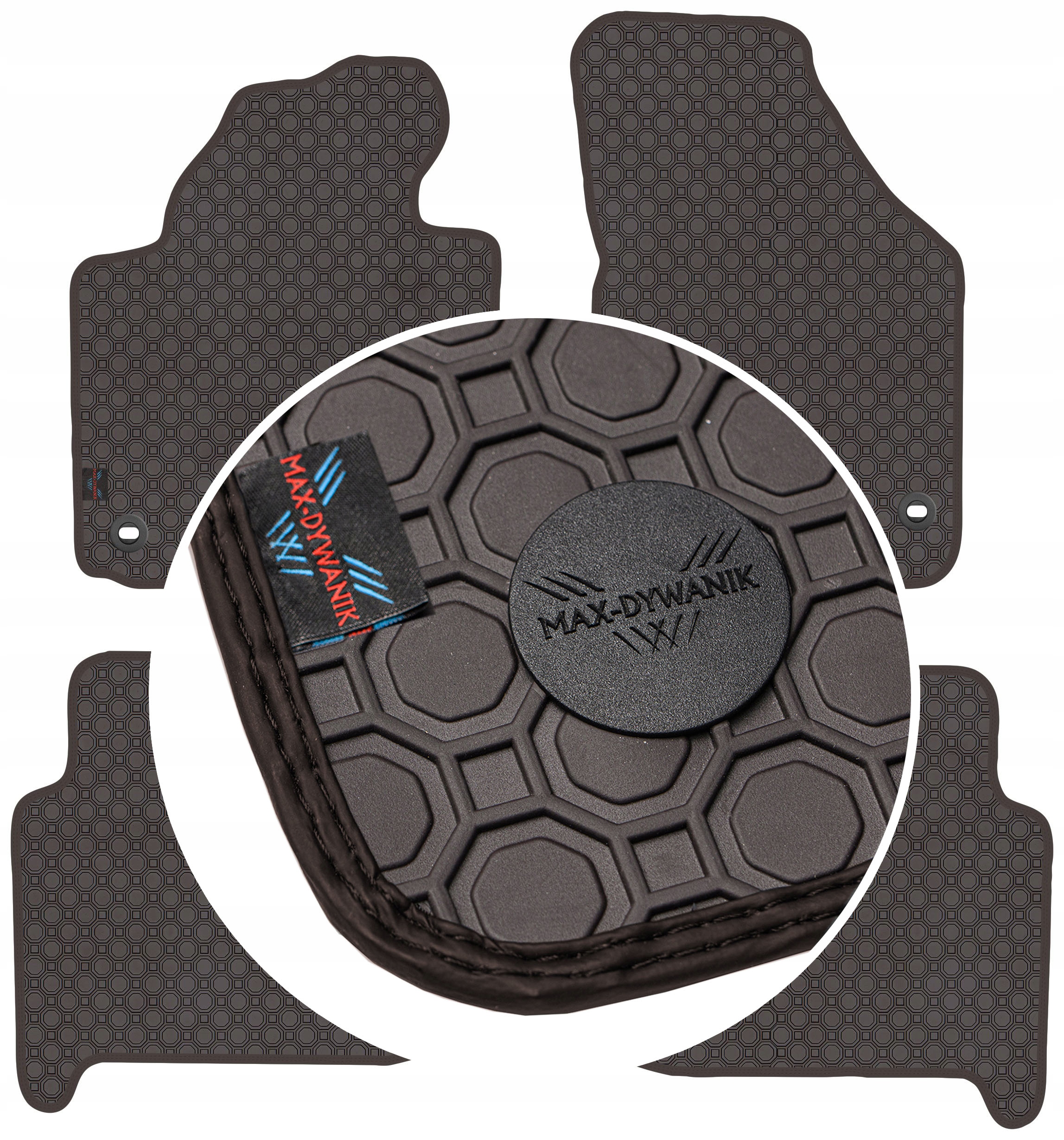 Vw Touran I 5os 2003-2010 Koberce Bronzové