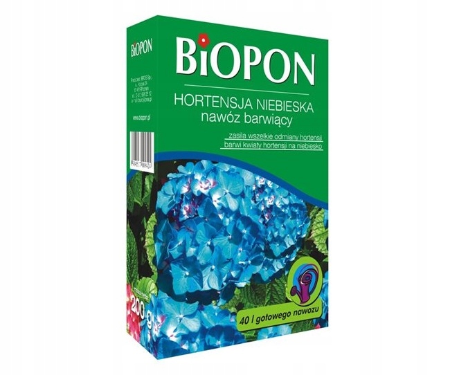 

Nawóz do Hortensji Niebieskiej 200g Biopon