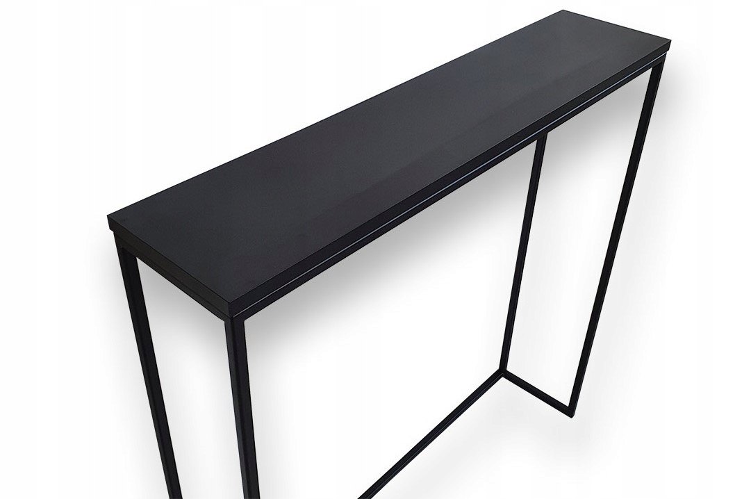 KONSOLA TOALETKA 90cm x 20cm czarna Kod producenta K-BLACK-902080