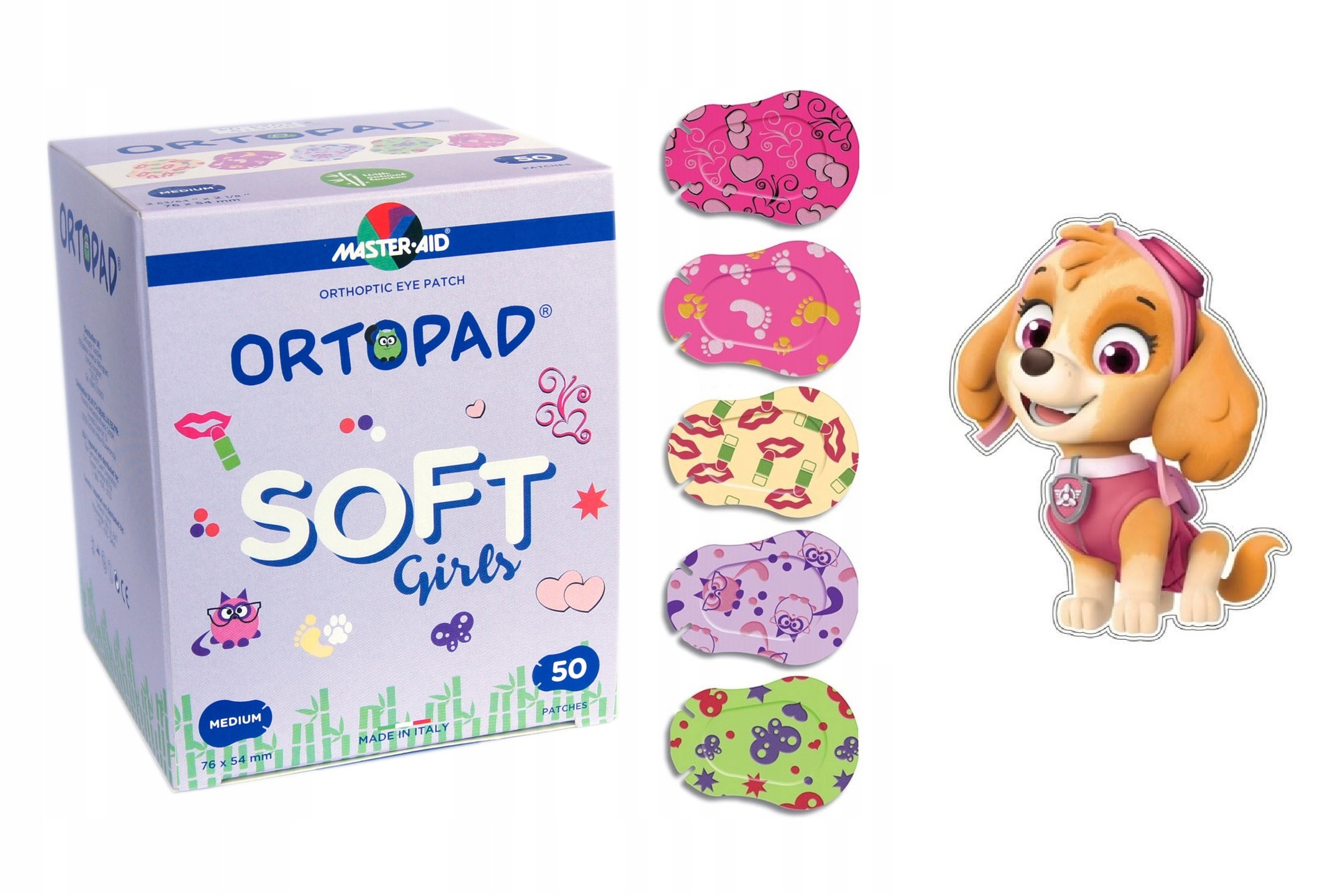 

Ortopad Soft Girl Medium Plaster Na Oko