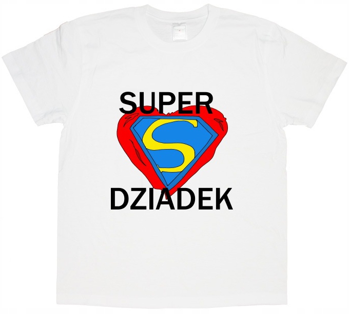 

Koszulka Męska Babcia Dziadek Super Wzory b6a