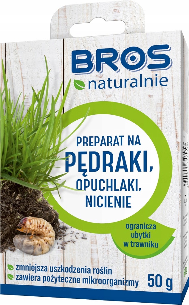

Bros Naturalnie Środek na Pędraki Nicienie 50g