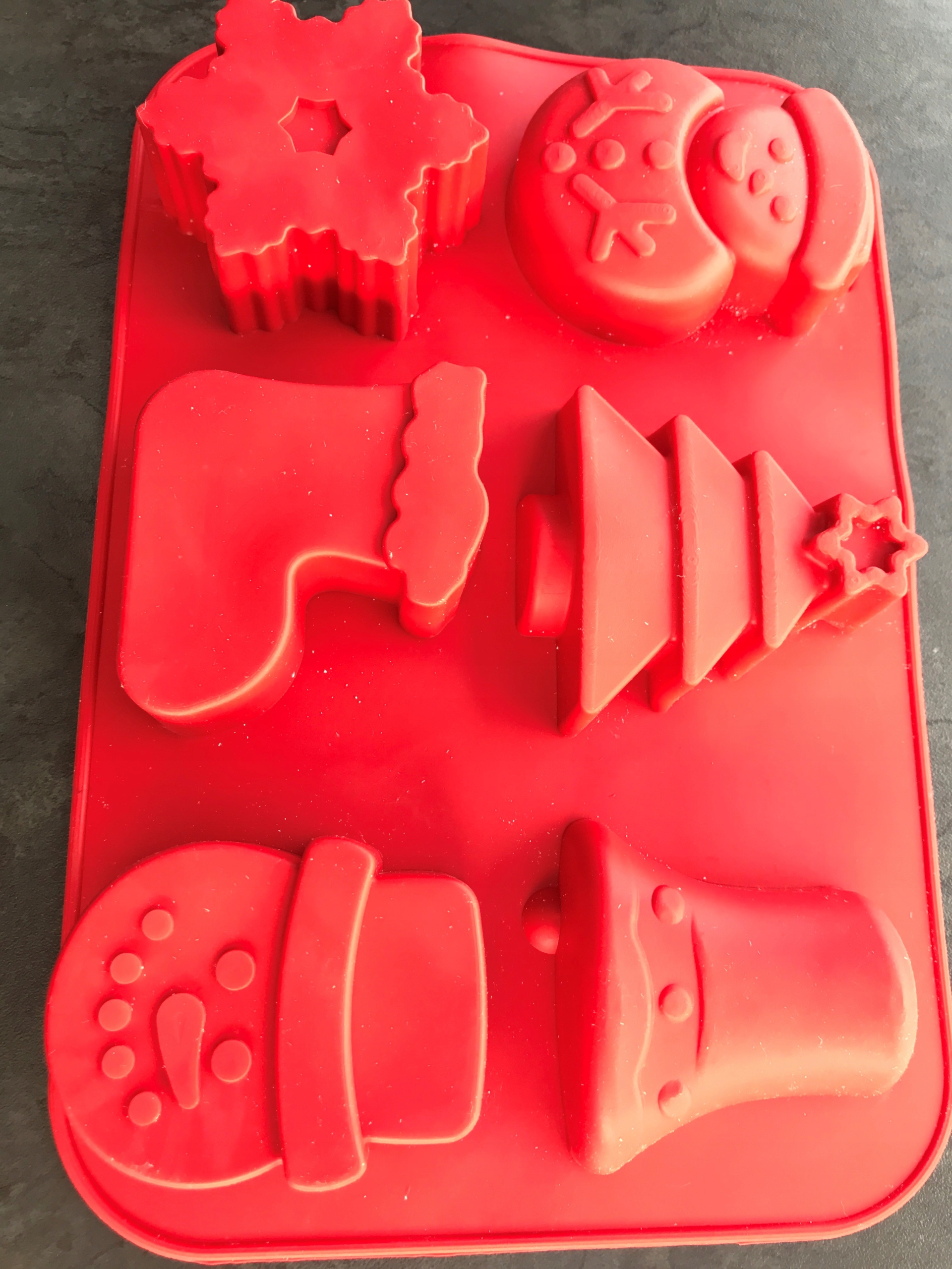 FORMA SILIKONOWA ŚWIĘTA Boże Narodzenie ciastka ciasteczka OLDMAN 24x16cm Rodzaj forma do ciastek