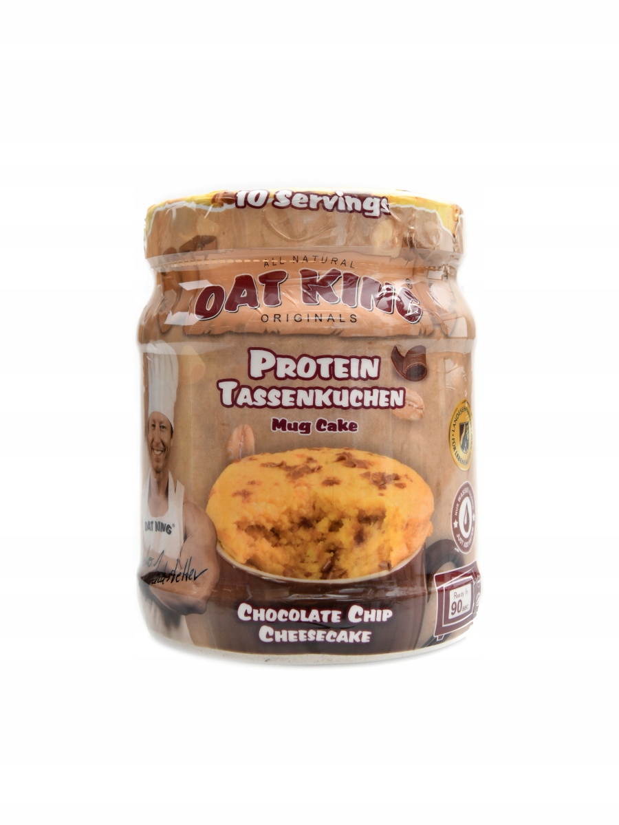 Levně Oat king protein muffin 500g cheesecake s čokoládovými kousky