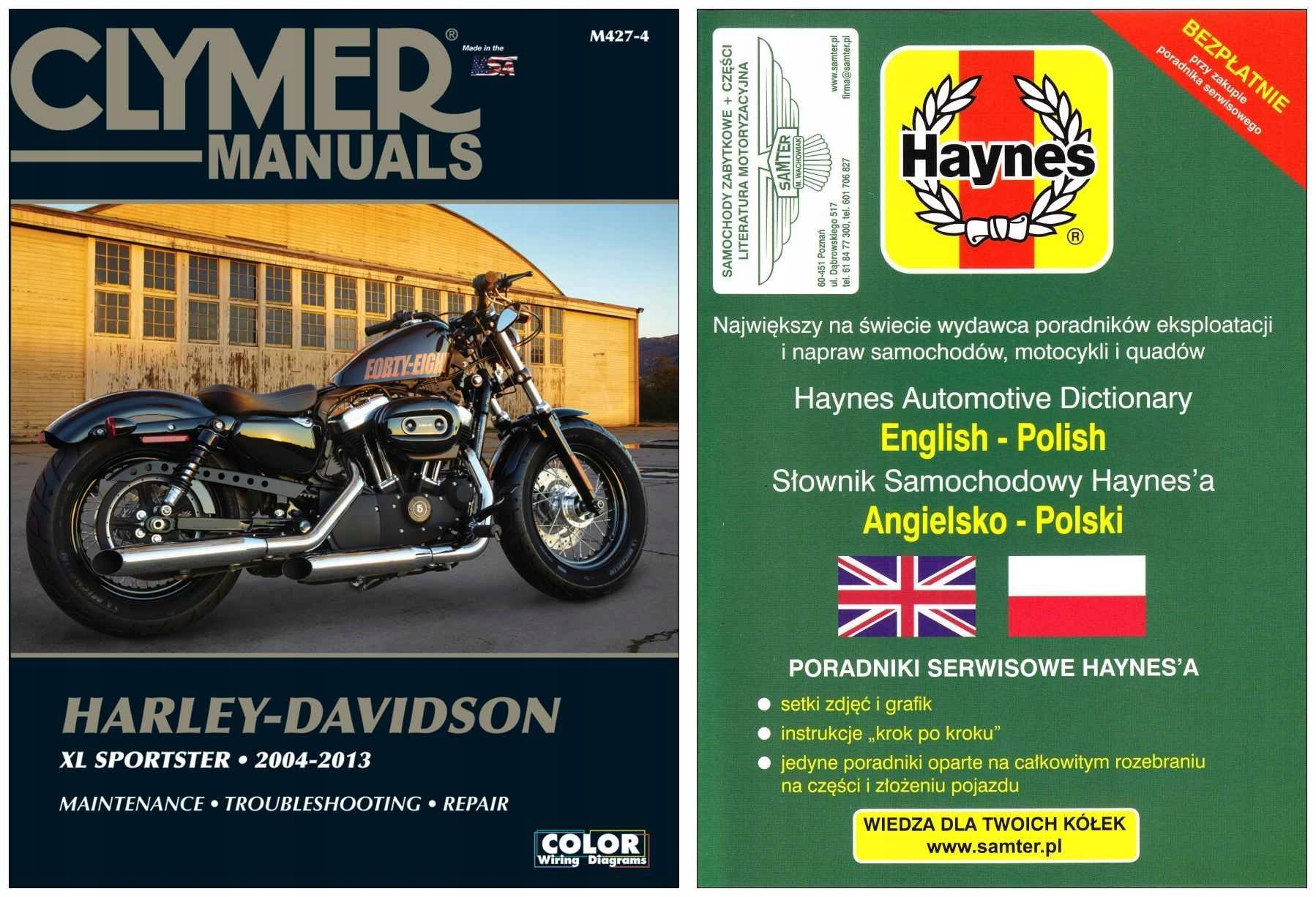 Harley-Davidson Sportster 883 1200 2004-13 Clymer