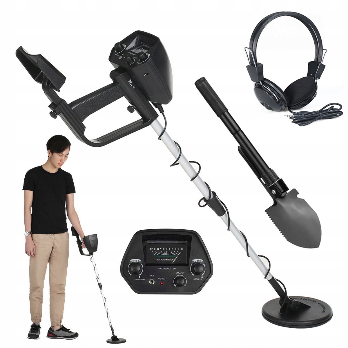 Detektor Kovů Podzemní Zlatý Poklad Tropiciel Detektor GTX4030