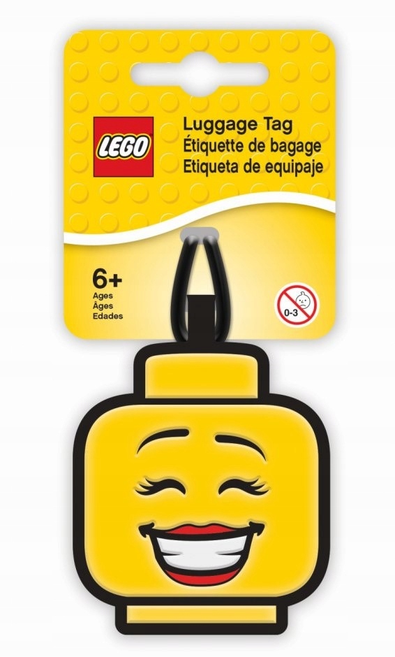 Lego Zawieszka Brelok Do bagażu plecaka walizki Elastyczna Dziewczynka