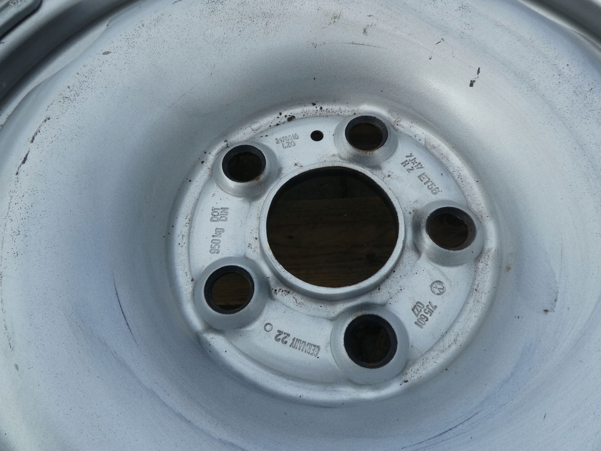 4X CERCHI Ferro 17CALI 7J5601027 VW AMAROK