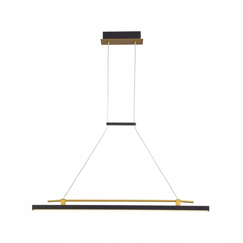 Závěsná Led lampa 16W Merlot PND-54638F-16W-3K-BK-GD Italux