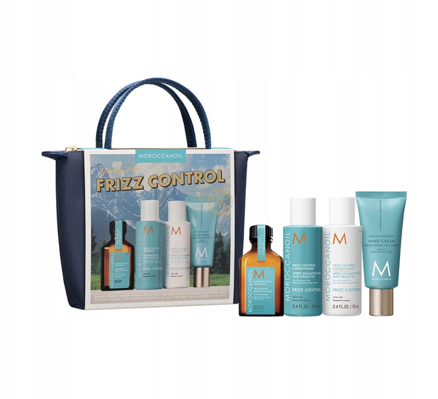 Moroccanoil Frizz Control zestaw podróżny przeciwko puszeniu się włosów
