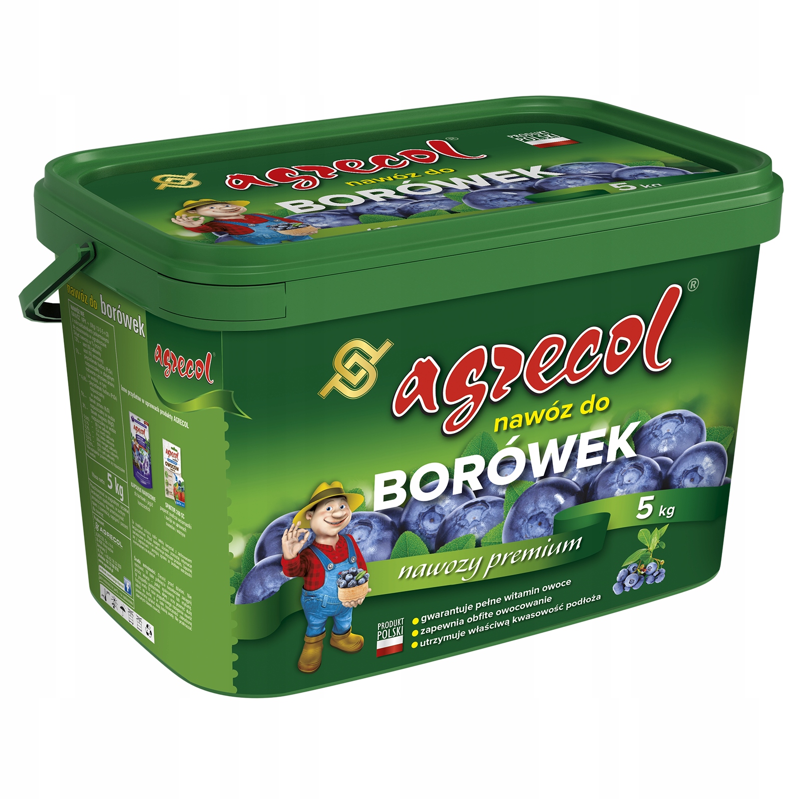 

Nawóz do Borówek Żurawiny Granulat 5kg Agrecol
