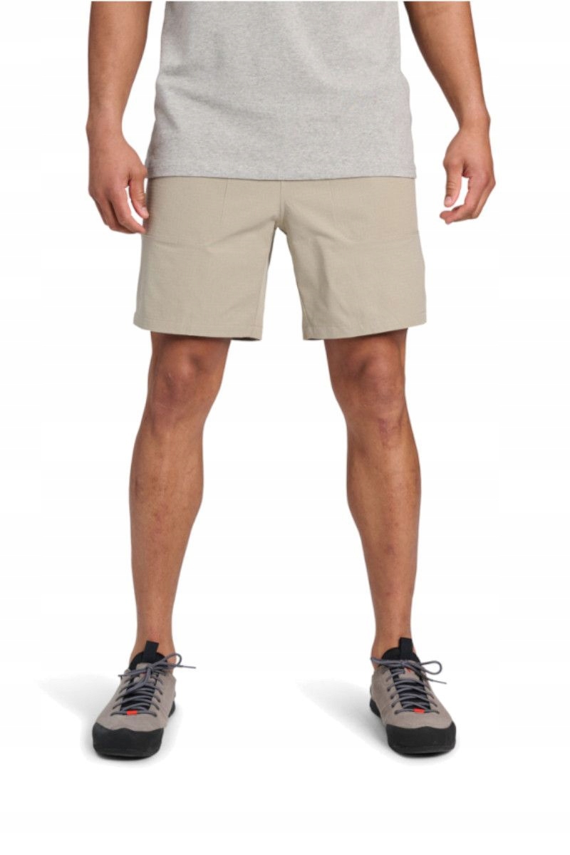 Black Diamond Pánské lezecké Kraťasy Sequence Shorts béžové velikost S